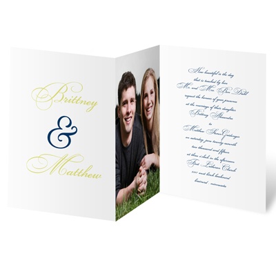 Lives Joining - Navy Invitation