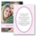 Flourish Frame - Purple - Invitation