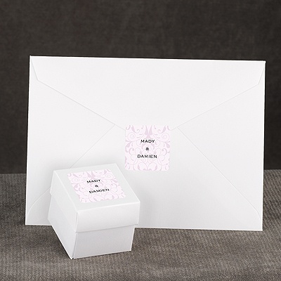 Flourish Frame - Purple - Seal