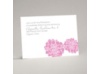 Love Blooms - Pink - Reception Card