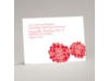 Love Blooms - Red - Reception Card