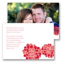 Love Blooms - Red - Invitation