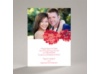 Love Blooms - Red - Save the Date Card