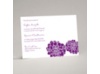 Love Blooms - Purple - Bridal Shower Invitation