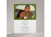 Damask Corners - Green Save the Date Card