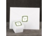 Damask Corners - Green Envelope Seal