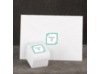 Damask Corners - Aqua Envelope Seal