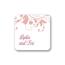 Filigree Monogram - Merlot - Seal