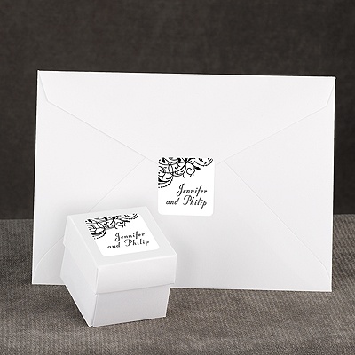 Fanciful Filigree - Black - Seal