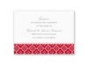 Fun Frame - Red - Reception Card