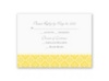 Fun Frame - Yellow - Response Card and Envelope