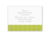 Fun Frame - Green - Reception Card