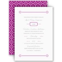 Fun Frame - Purple - Invitation