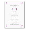 Fun Frame - Purple - Bridal Shower Invitation
