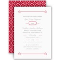 Fun Frame - Red - Invitation