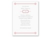 Fun Frame - Red - Save the Date Card