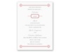 Fun Frame - Red - Bridal Shower Invitation