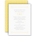 Fun Frame - Yellow - Invitation