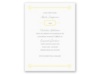 Fun Frame - Yellow - Save the Date Card