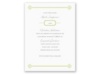 Fun Frame - Green - Save the Date Card