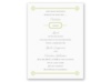 Fun Frame - Green - Bridal Shower Invitation