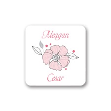 Tropical Flowers - Cotton Candy - Seal