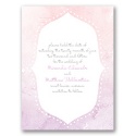 Watercolor Shading - Freesia - Save the Date Card