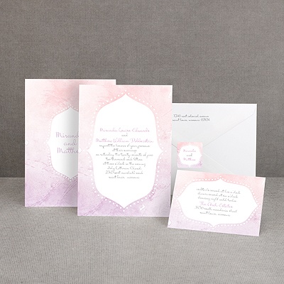 Watercolor Shading - Freesia - Invitation