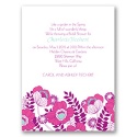 Modern Poppies - Amethyst - Bridal Shower Invitation