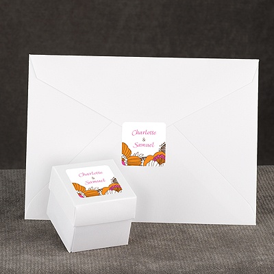 Modern Poppies - Espresso - Seal