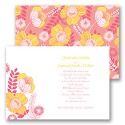 Modern Poppies - Posie Pink - Invitation