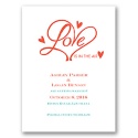 Loving Hearts - Save the Date Card