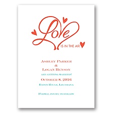 Loving Hearts - Save the Date Card