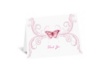 Delicate Butterfly - Fuchsia Thank You Card and Envelope