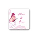 Delicate Butterfly - Fuchsia Envelope Seal