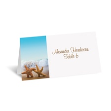Starfish - Escort Card