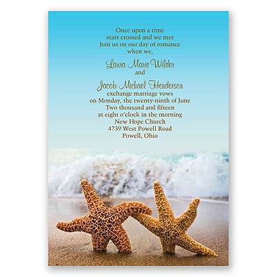 Starfish - Invitation