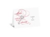 Key to Love - Red - Thank You Card and Envelope