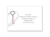 Key to Love - Red - Reception Card