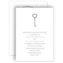 Key to Love - Red - Invitation