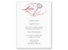 Key to Love - Red - Bridal Shower Invitation