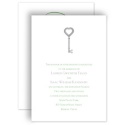 Key to Love - Green - Invitation