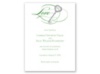 Key to Love - Green - Save the Date Card