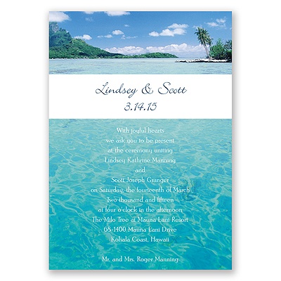 Sea of Love - Note Card and Envelope
