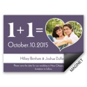 Romantic Equation - Save the Date Magnet