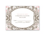Fancy Frame - Response Card and Envelope