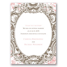Fancy Frame - Save the Date Card