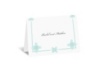 Deco Frame - Aqua - Thank You Card and Envelope