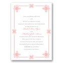 Deco Frame - Pink - Invitation