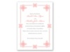 Deco Frame - Pink - Save the Date Card